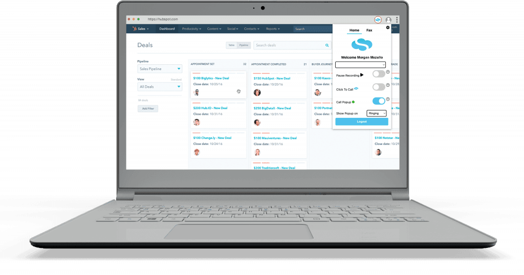 integrations callpops