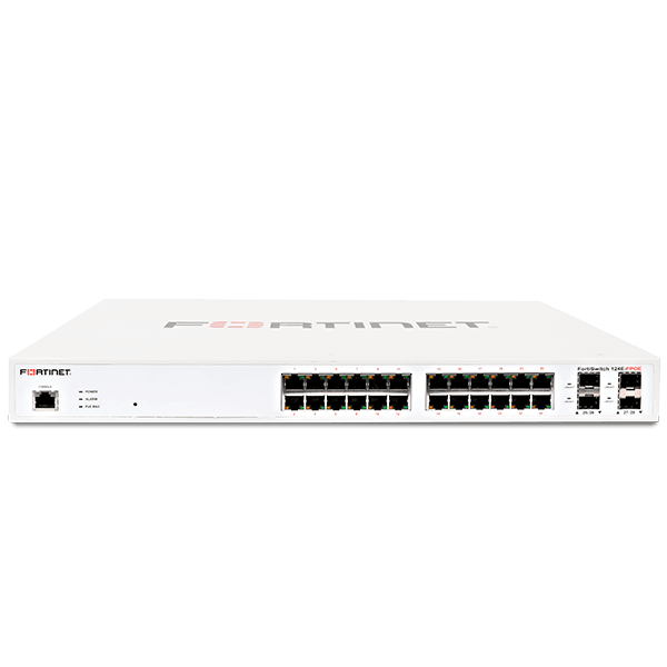FINAL FORT 0001 FortiSwitch 124E FPOE FrontTop