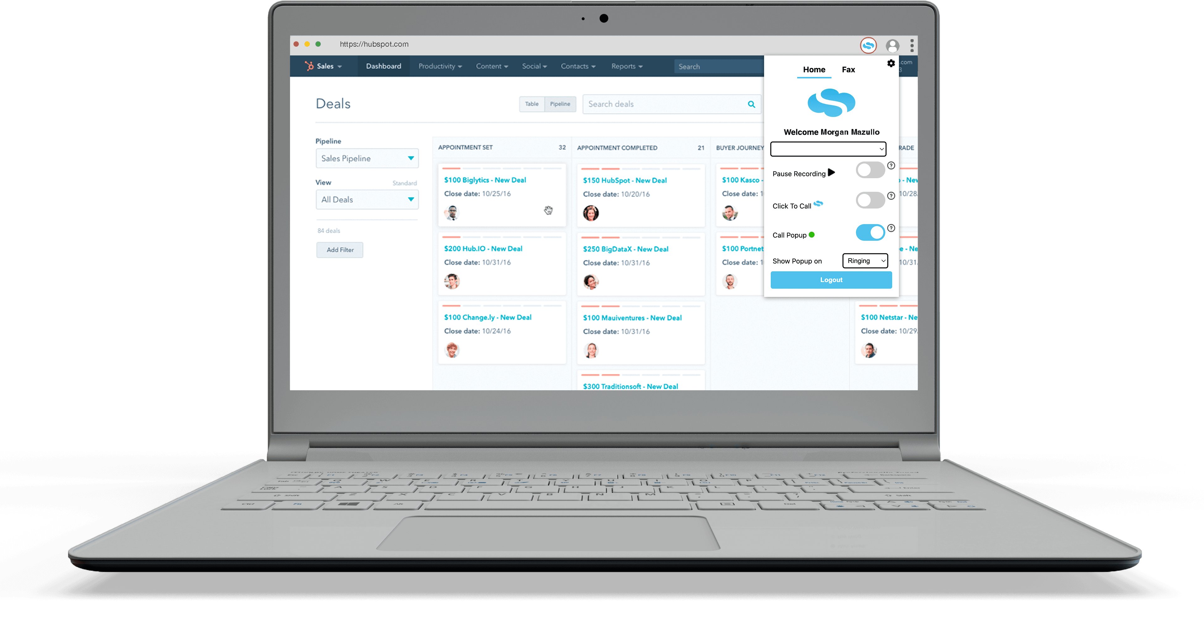 Integrations 1 integrations callpops